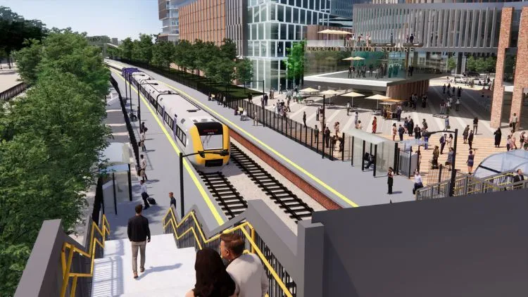 The New Train Station at Brabazon